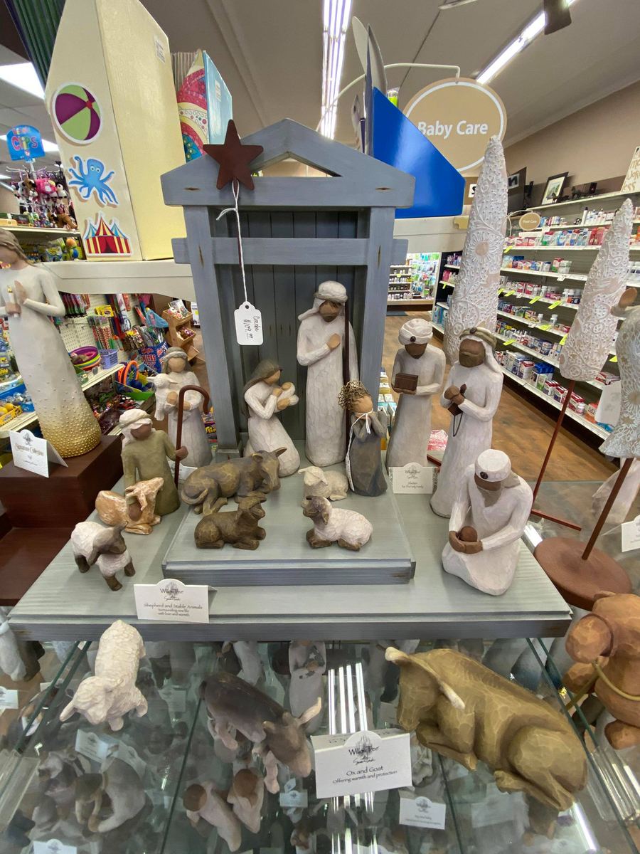 Willow Tree figurines in the Bostick's gift shop