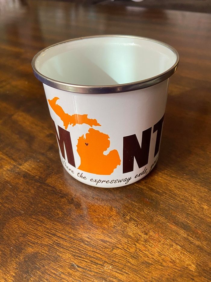Manton Rangers aluminum cup